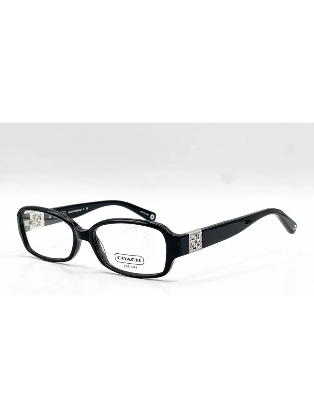 Coach HC 6007B 5002 Black Full Rim Authentic Eyeglass Frames 54-16